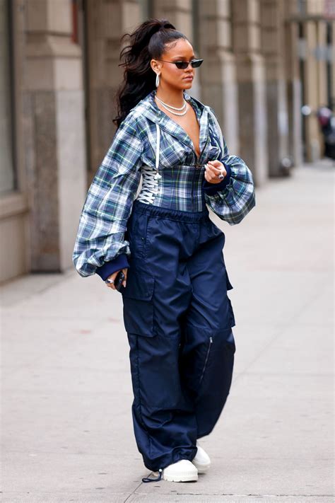 rihanna latest fashion style.